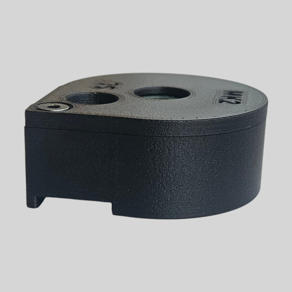 Magazin für AEA HP Max MK1 / MK2 in .35 (9 mm), 9 Schuss, Linkslader von MAV3D – Seitenansicht