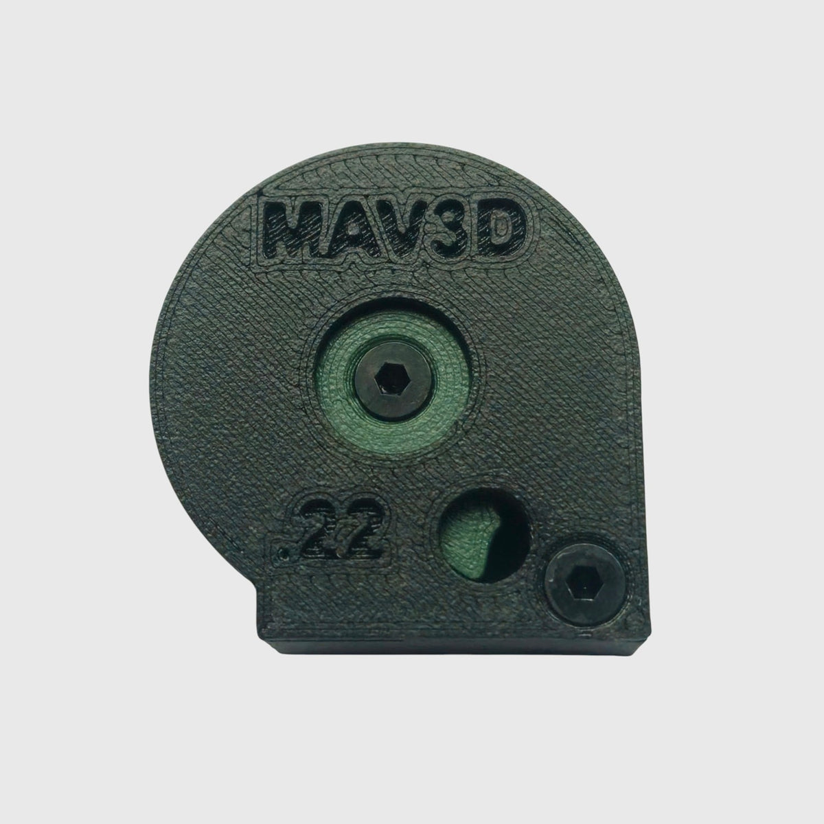 Magazin für Diana Stormrider, Chaser und Bandit in .22 (5,5 mm), 12 Schuss von MAV3D – Draufsicht