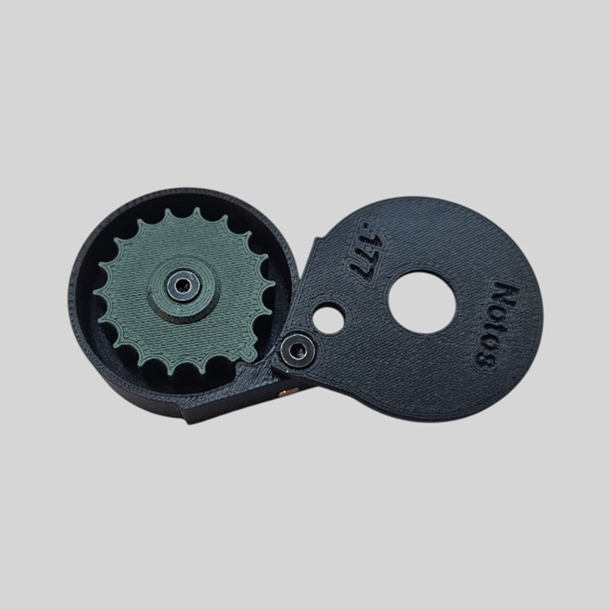 Magazin für Umarex Notos und AirmaX PP750 in .177 (4,5 mm), 17 Schuss von MAV3D – geöffnet mit Trommel